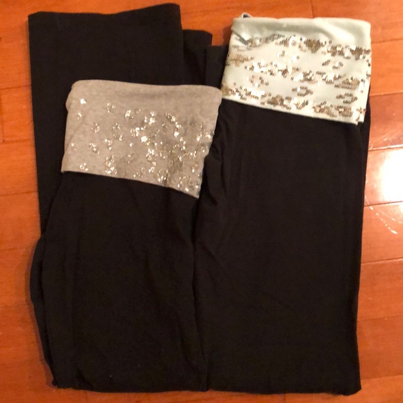 Victoria's Secret Pants - TWO PAIRS of VS yogas